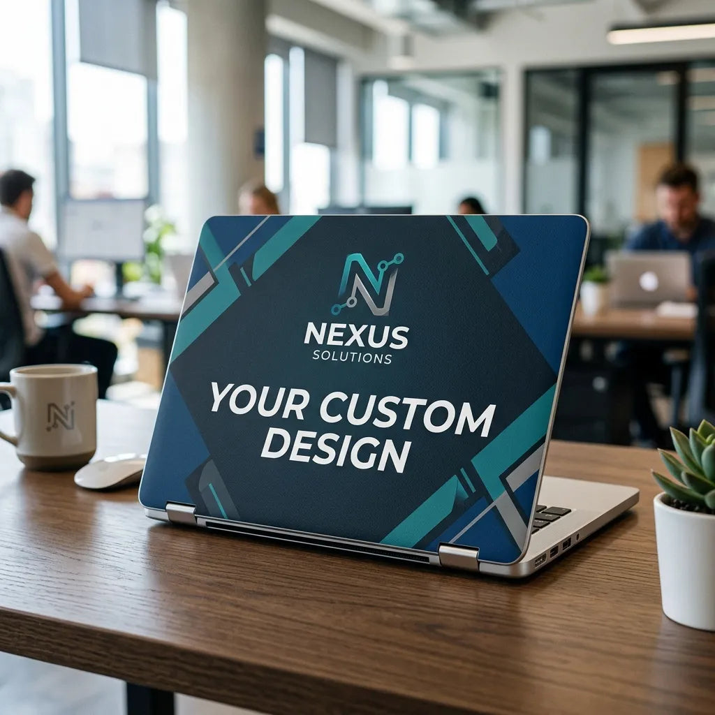 Custom Laptop Skin – Corporate Branding