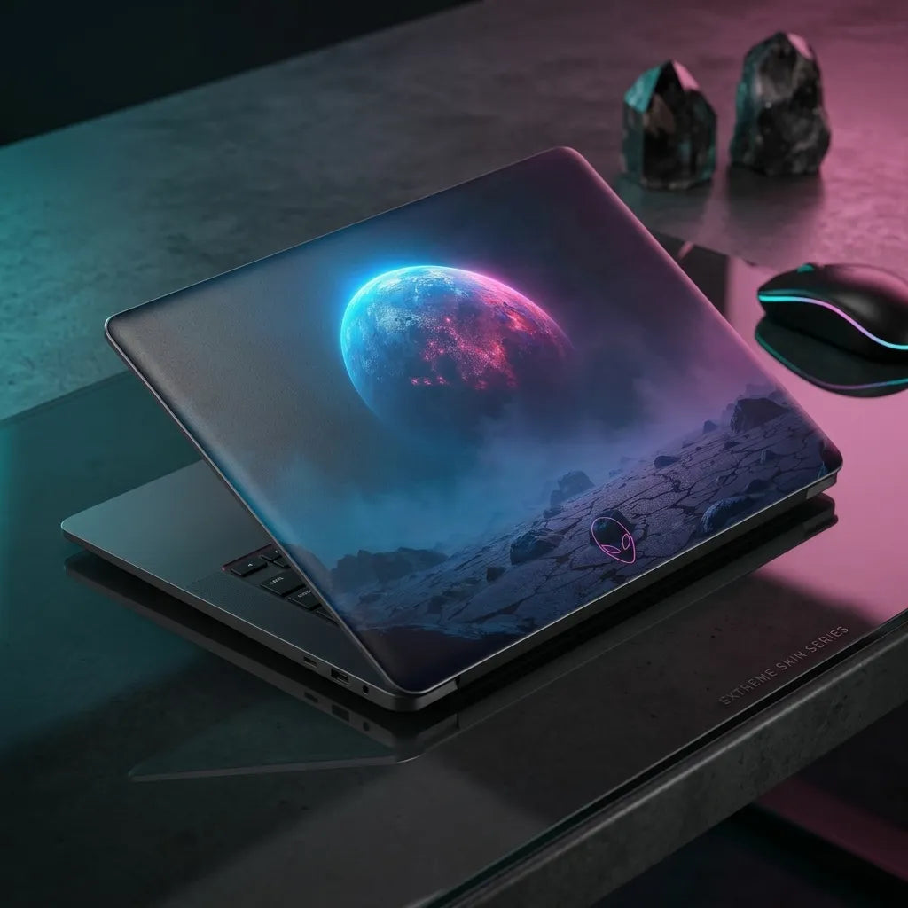 Dark Planet Laptop Skin