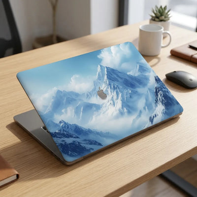 Snow Covered Mountains Laptop Skin