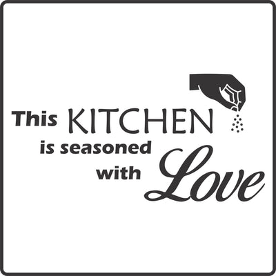 This kitchen is seasoned with love