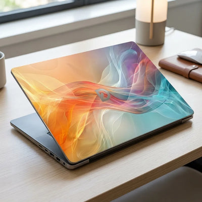 Abstract Flow Wave Laptop Skin