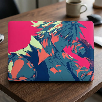 Anime Male Warrior Laptop Skin