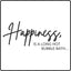 Happiness is a long hot bubble bath