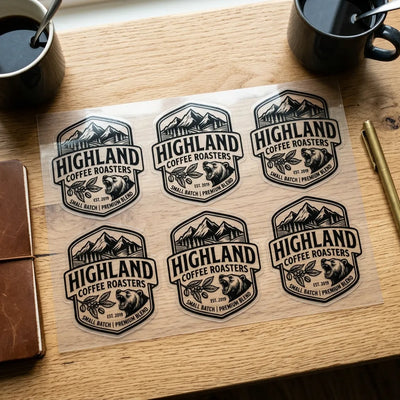 Custom Shape Stickers - Gloss Clear