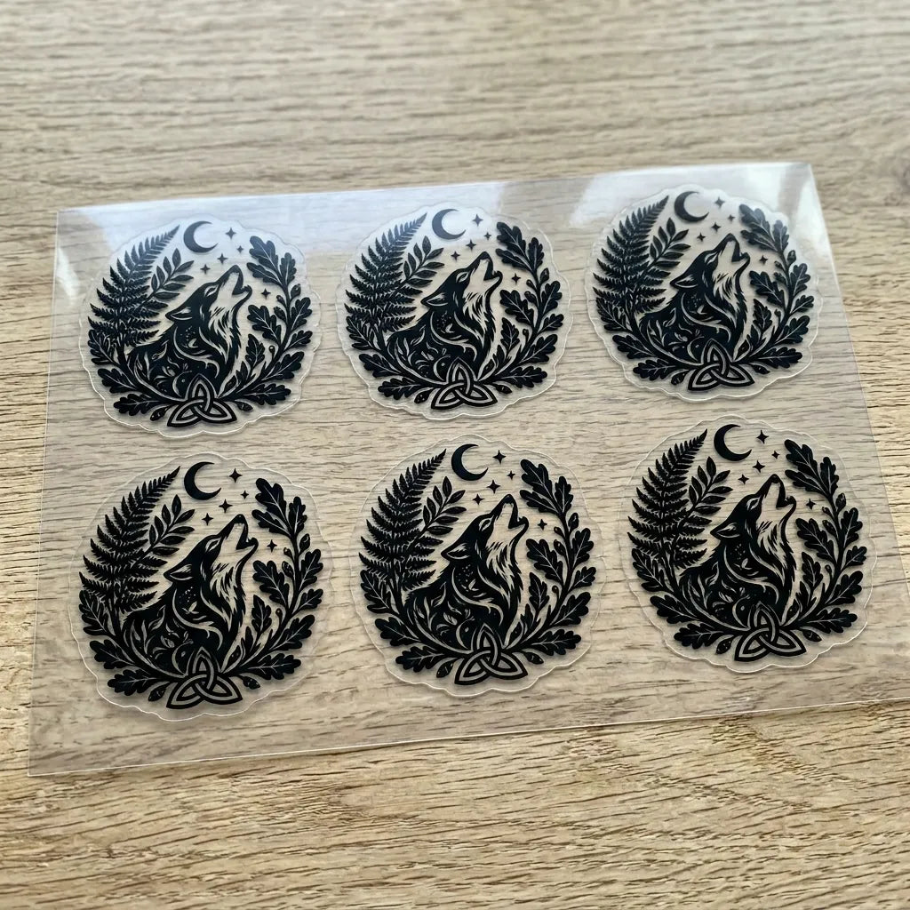 Custom Shape Stickers - Gloss Clear