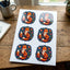 Custom Shape Stickers - Gloss White