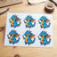 Custom Shape Stickers - Gloss White