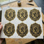 Custom Shape Stickers - Matte gold