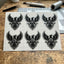 Custom Shape Stickers - Matte silver