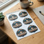 Custom Shape Stickers - Matte White
