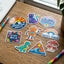 Die Cut Stickers - Gloss White