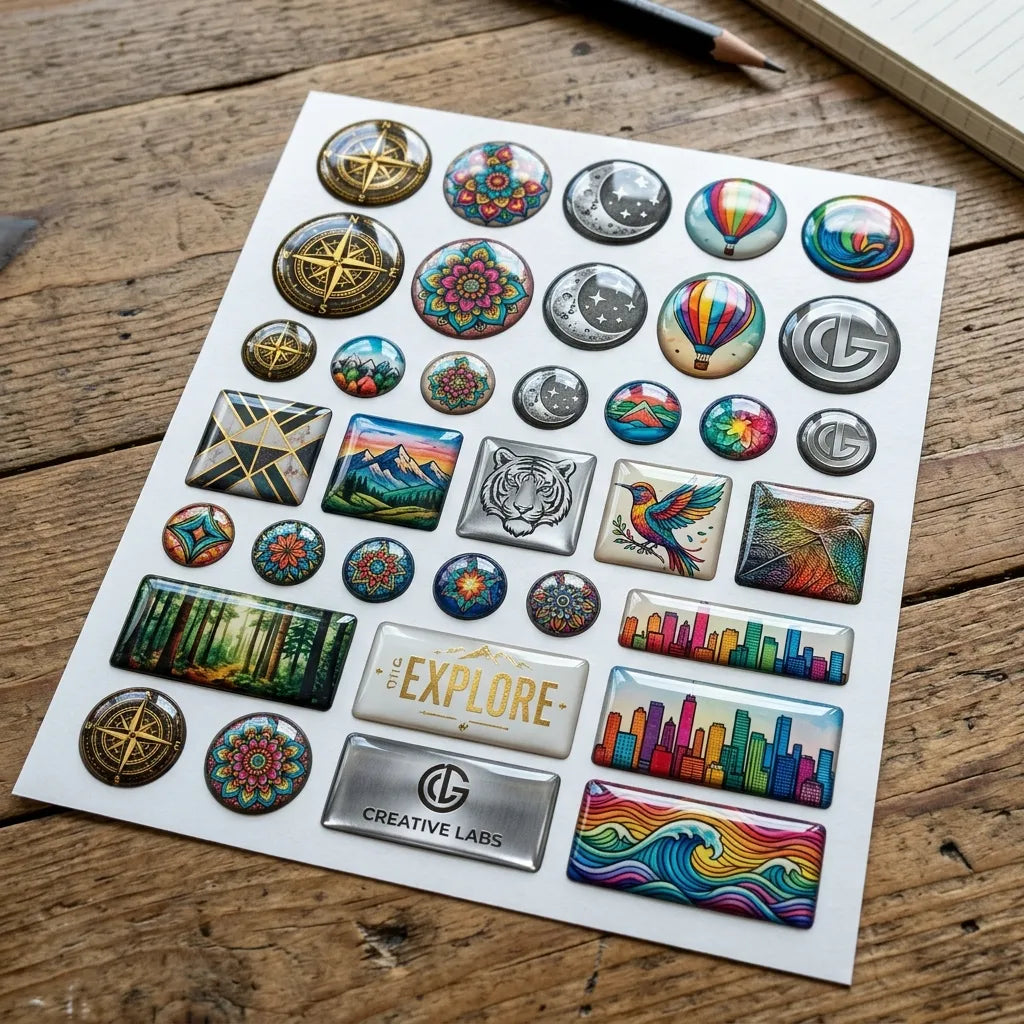 Dome Stickers