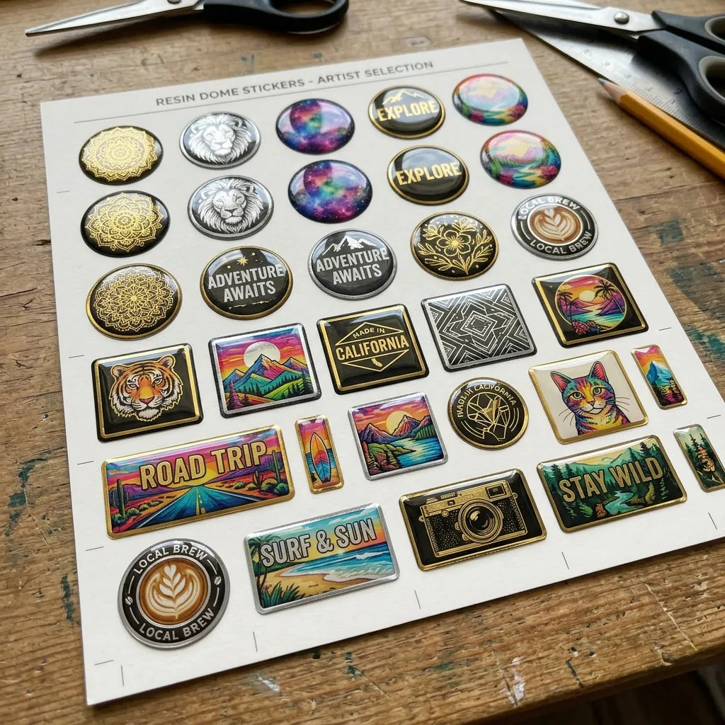 Dome Stickers
