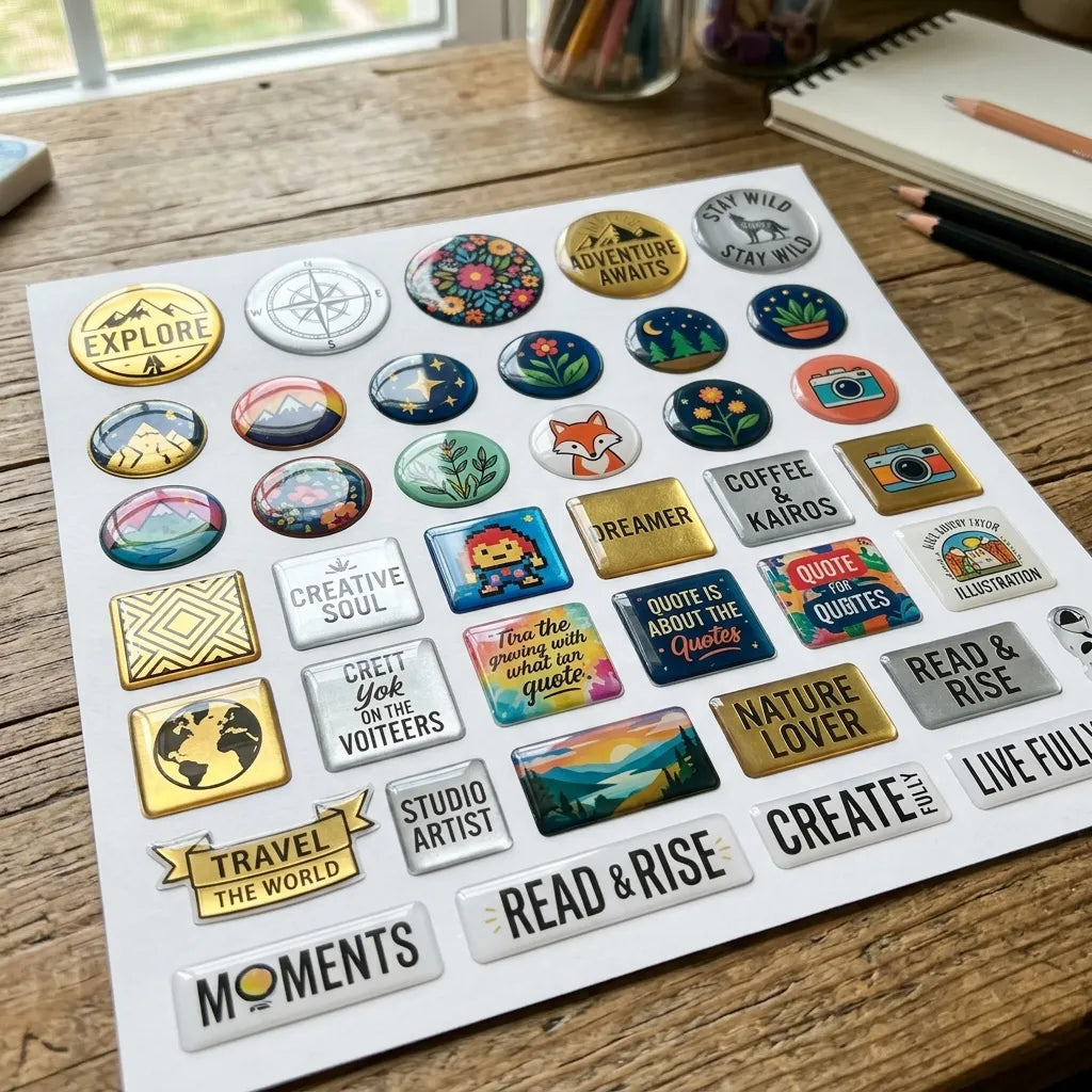 Dome Stickers