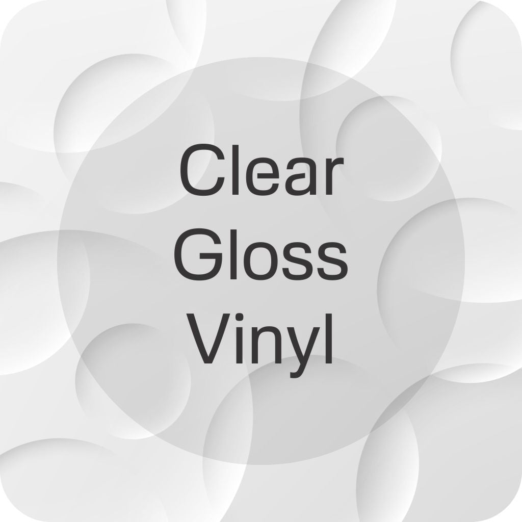 Round Stickers - Gloss Clear