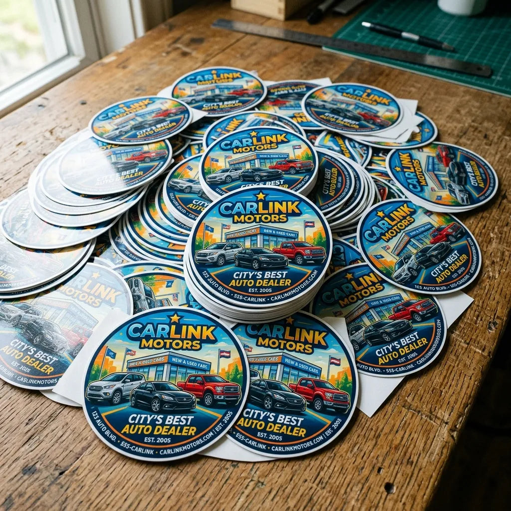 License Disk Sticker - die-cut