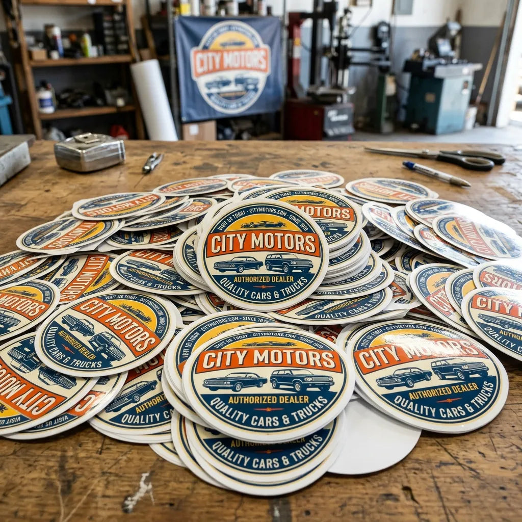 License Disk Sticker - die-cut