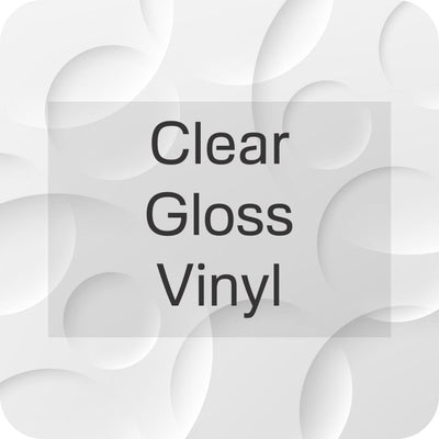 Rectangle Stickers - Gloss Clear