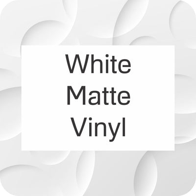 Rectangle Stickers - Matte White