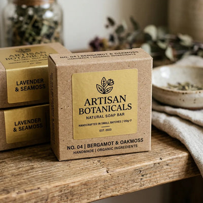 Square Stickers - Matte gold