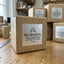 Square Stickers - Matte silver